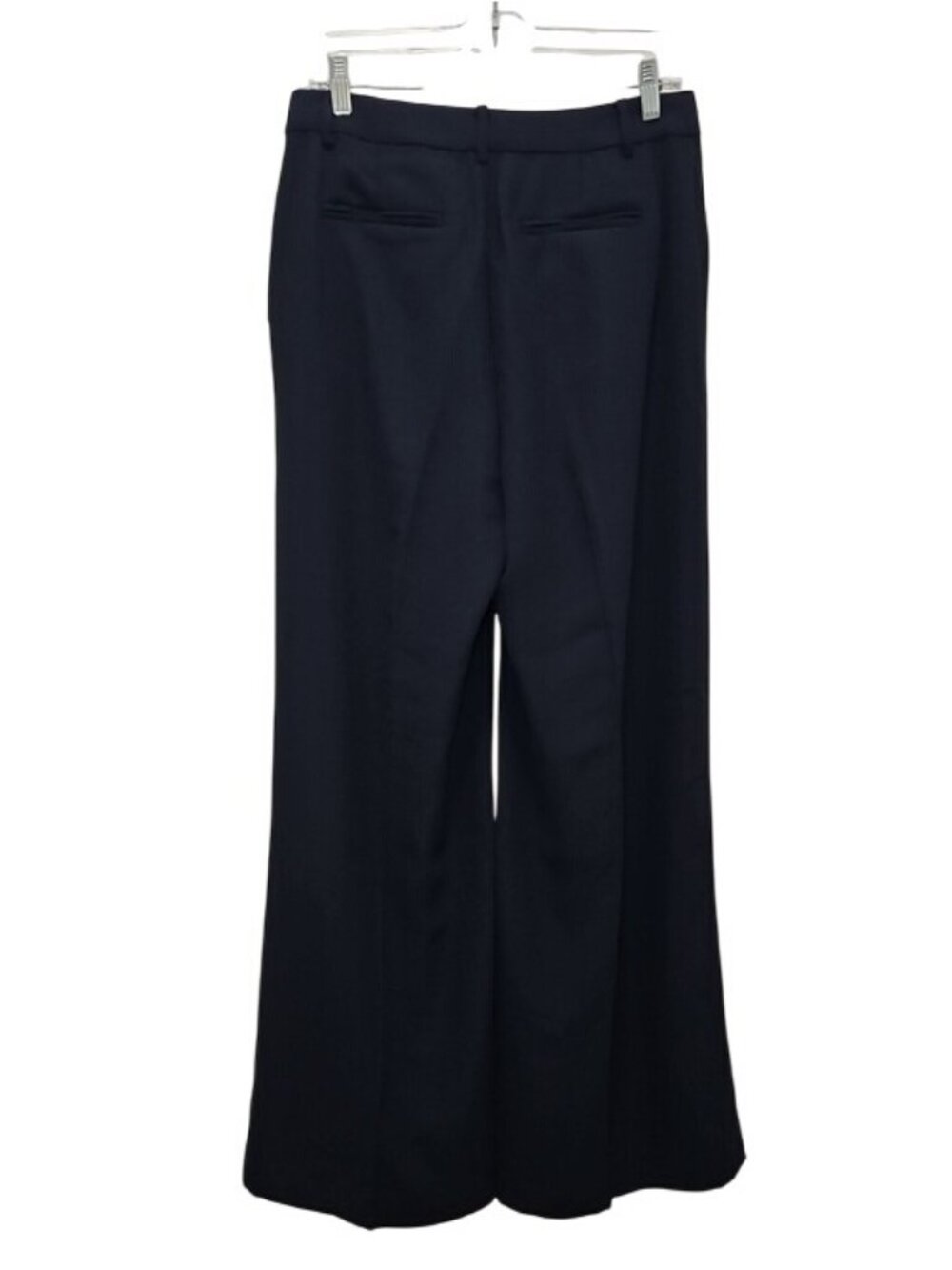 Lauren Ralph Lauren Black Label Double-Faced Georgette Wide-Leg Pant New Size 14 - Picture 8 of 13